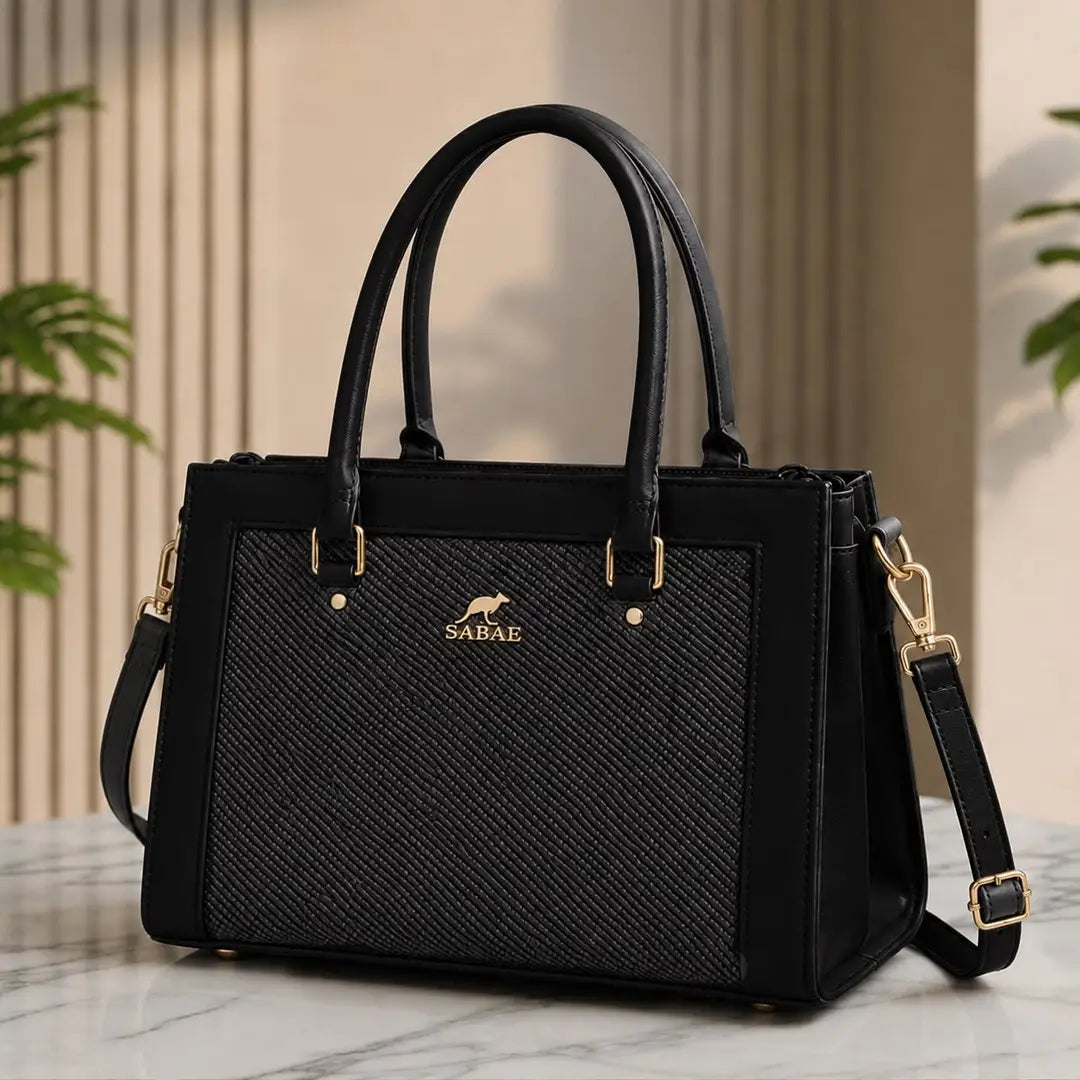 Trendy & Spacious Pink Top-Handle Shoulder Bag for Girls & Ladies