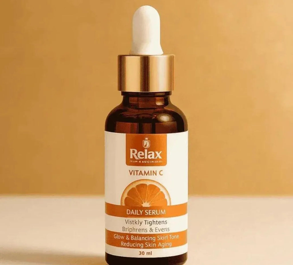 Relax Vitamin C Daily Face Serum for Skin Brightening & Dark Spot Removal - 30ml