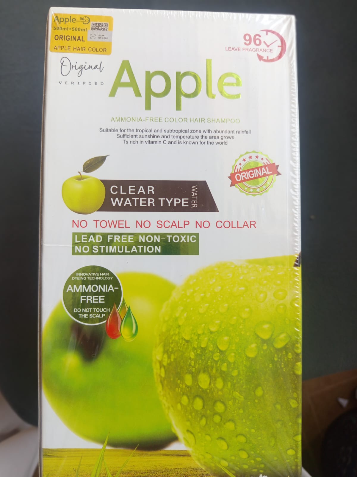 Apple Hair Color Shampoo